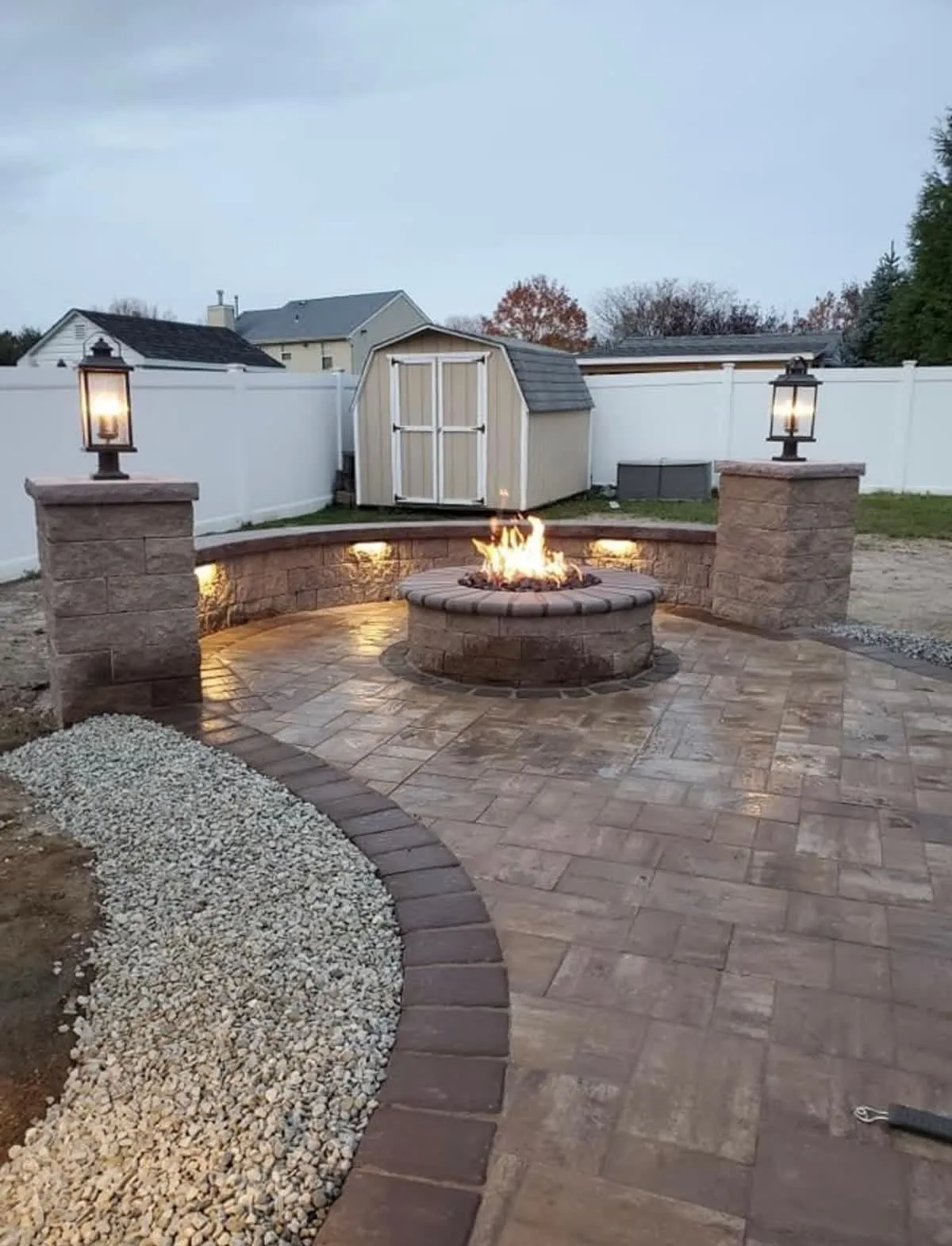 Outdoor Fire Feature Project