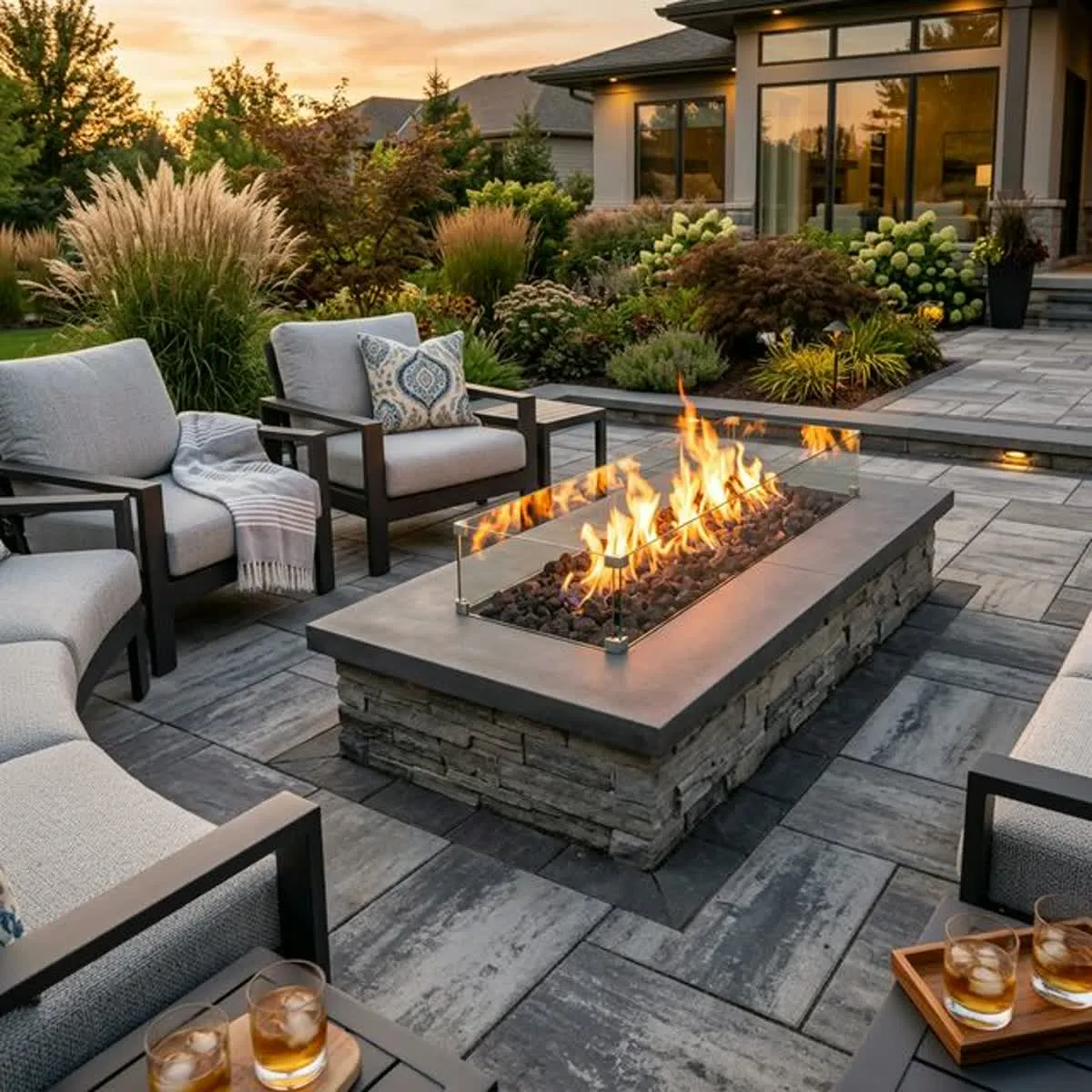 Outdoor Fire Feature Project