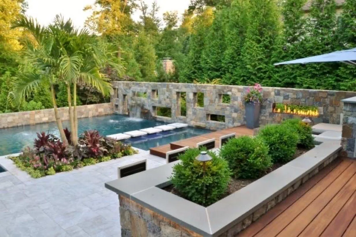Completed Landscape
